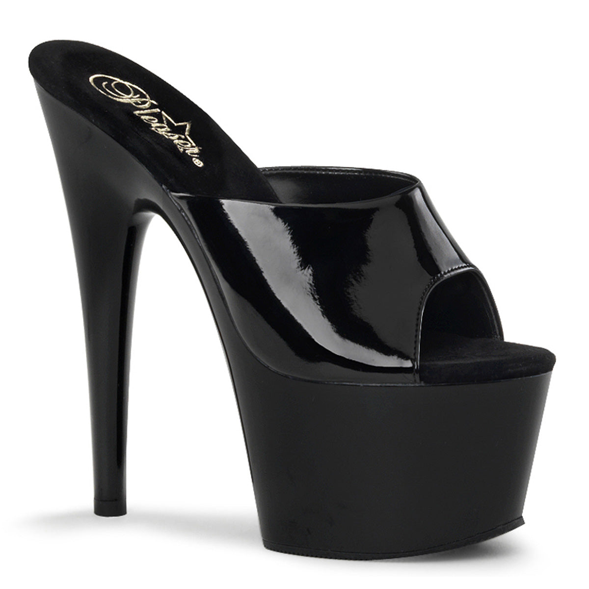 Pleaser Adore701 in Black Pleaser Shoes