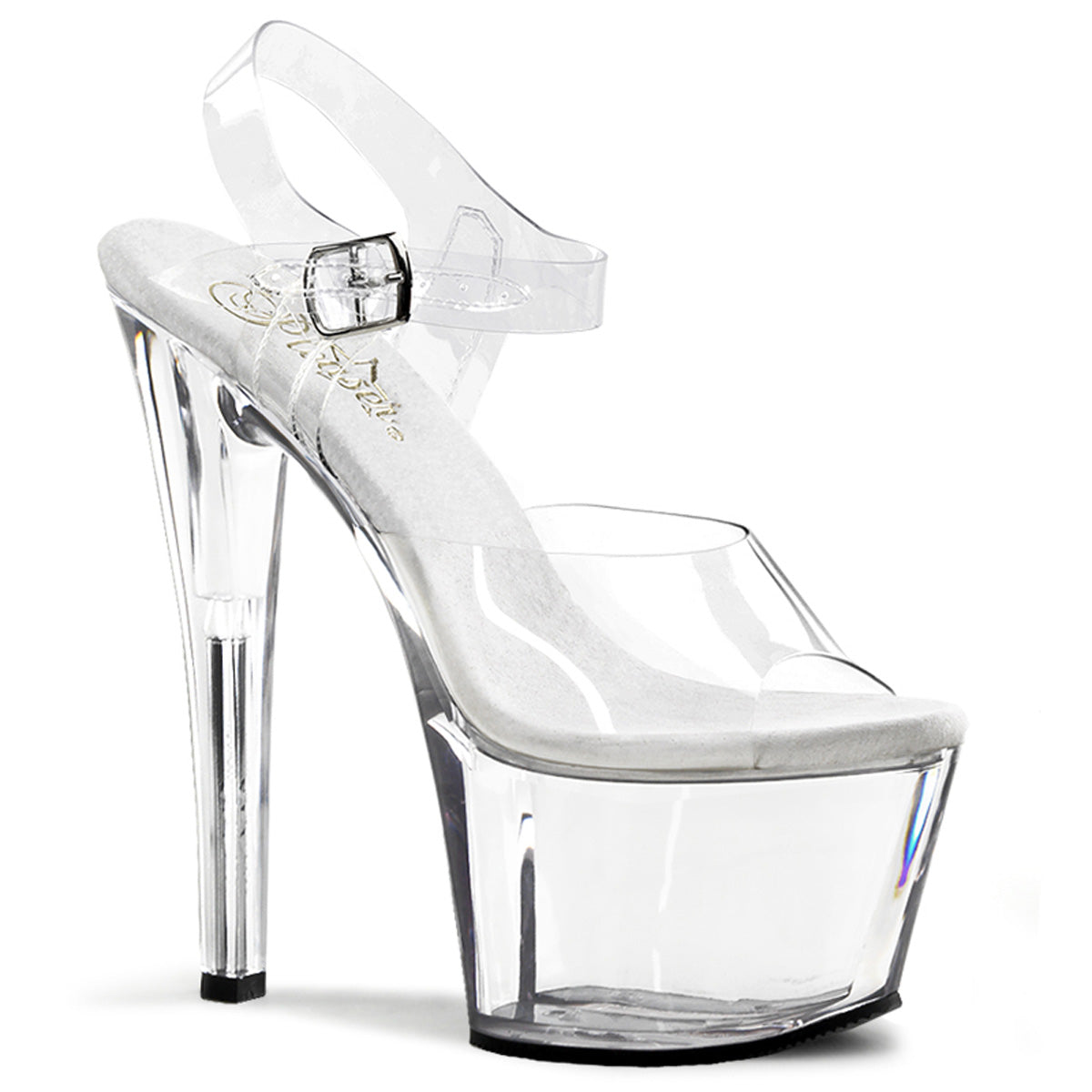 Pleaser Sky-308 in Clear â Pleaser Shoes