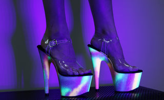 Light Up The Night With Glow-In-The-Dark Pleaser Shoes