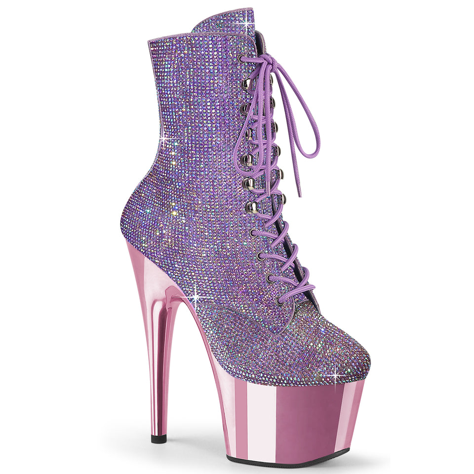 Pleaser Adore-1020CHRS in Purple – Pleaser Shoes