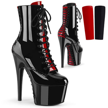 Pleaser Adore-1020FH in Black/Red – Pleaser Shoes