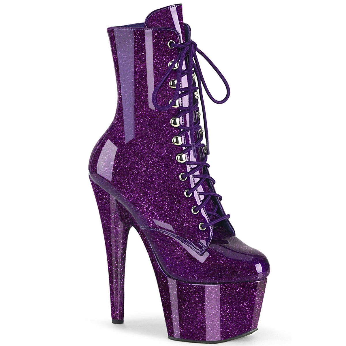 Pleaser Adore-1020GP in Purple – Pleaser Shoes - Main Image
