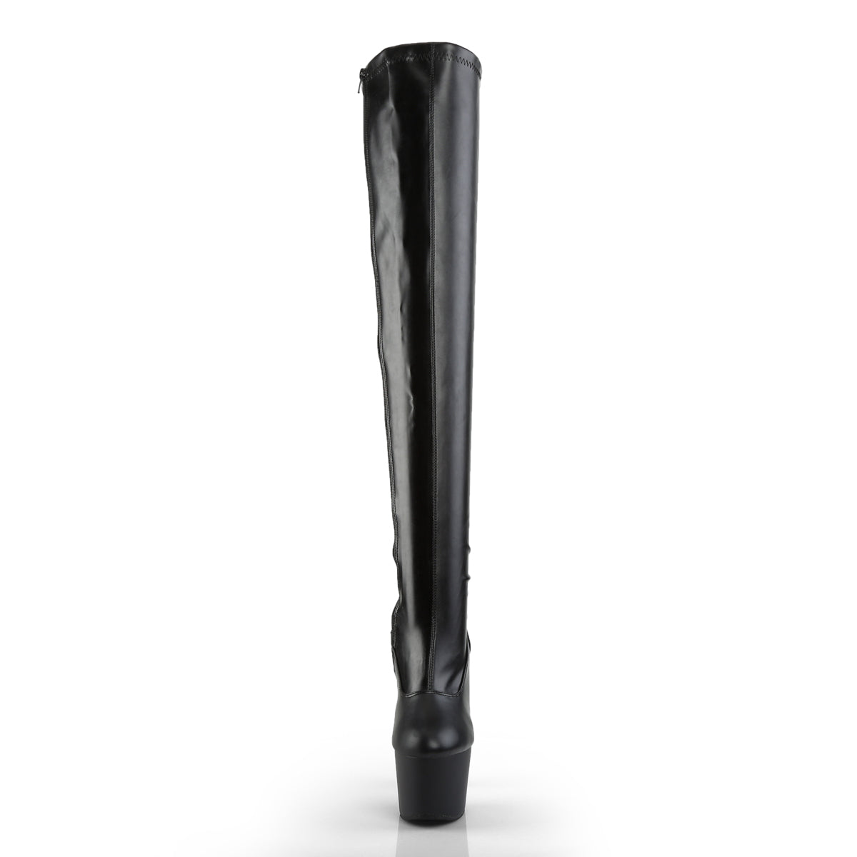Pleaser Adore-3000 in Black Vegan Leather/Black – Pleaser Shoes