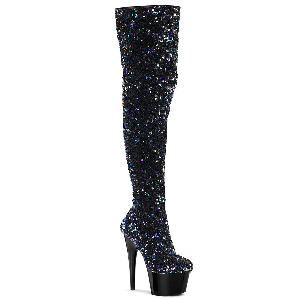 Pleaser Adore-3020 in Black – Pleaser Shoes