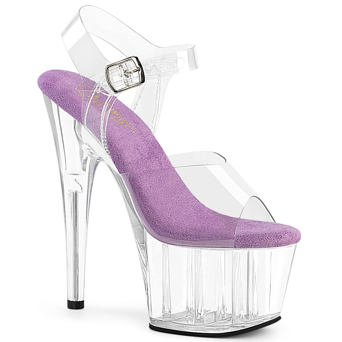 Pleaser Adore 708N | Black Jelly-Like TPU Pleaser Adore 708N | Black Jelly-Like TPU