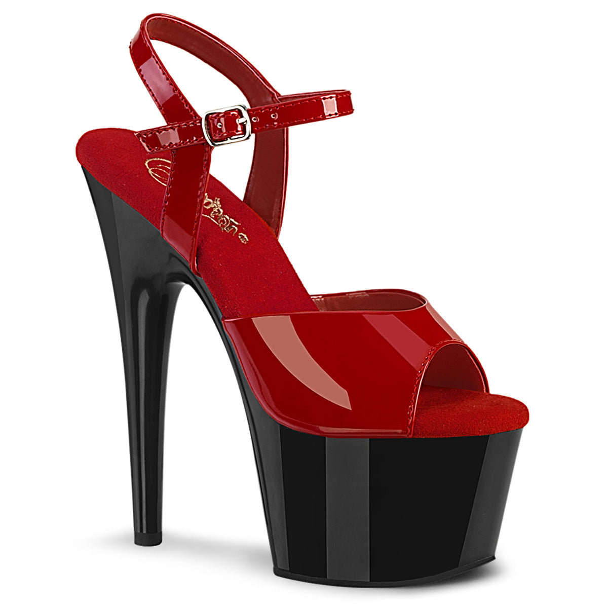 Pleaser Adore-709 in Red/Black – Pleaser Shoes
