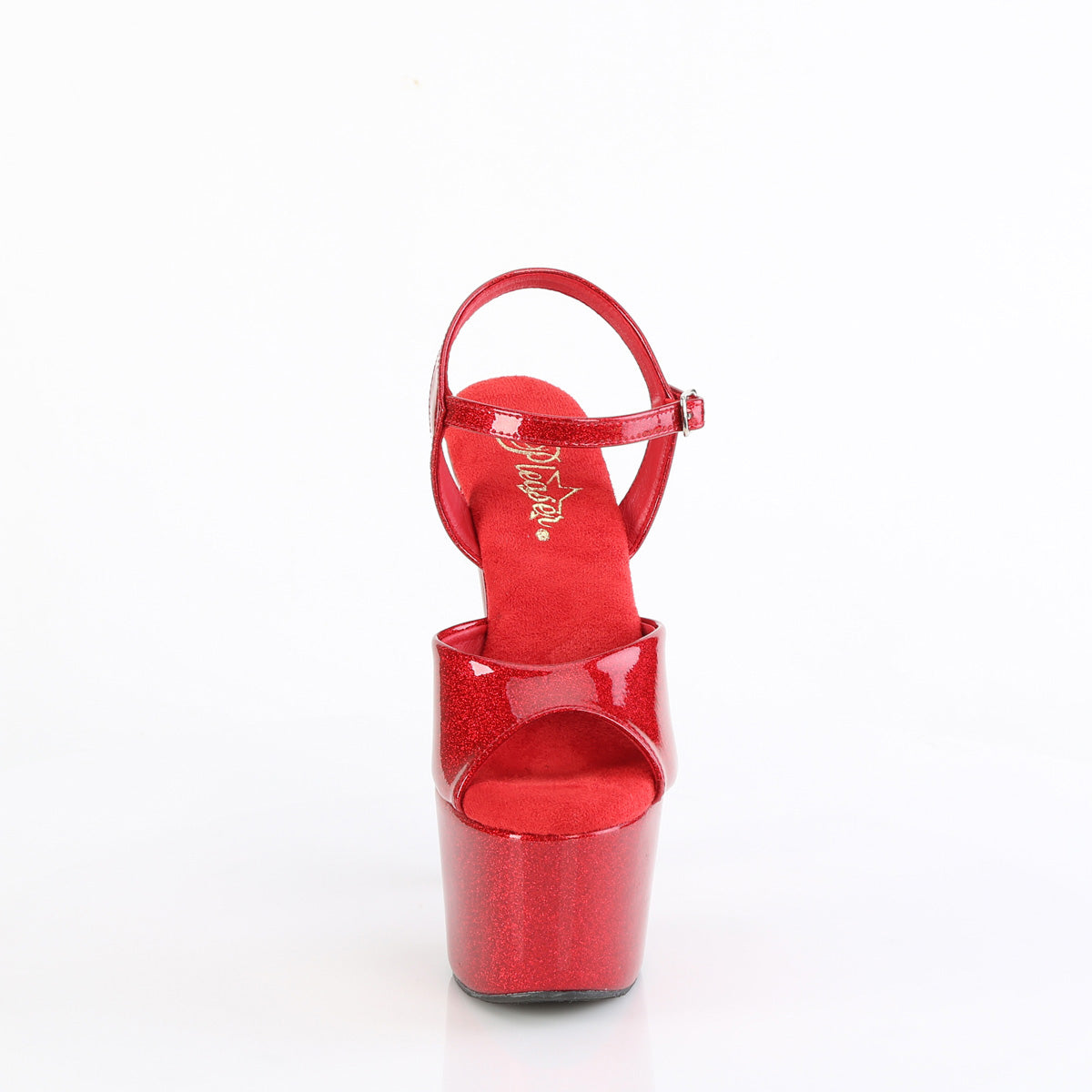 Pleaser Adore-709GP in Red â Pleaser Shoes