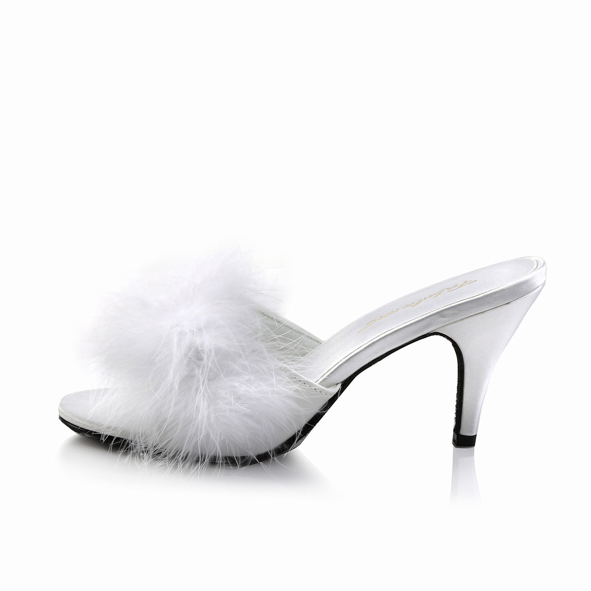 Fabulicious Amour-03 in White – Pleaser Shoes - Main Image