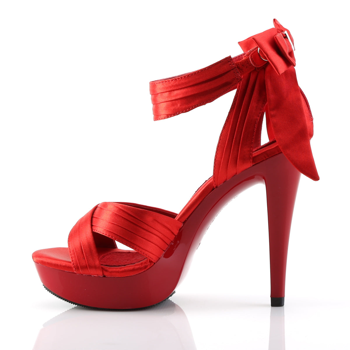 Fabulicious Cocktail-568 in Red â Pleaser Shoes