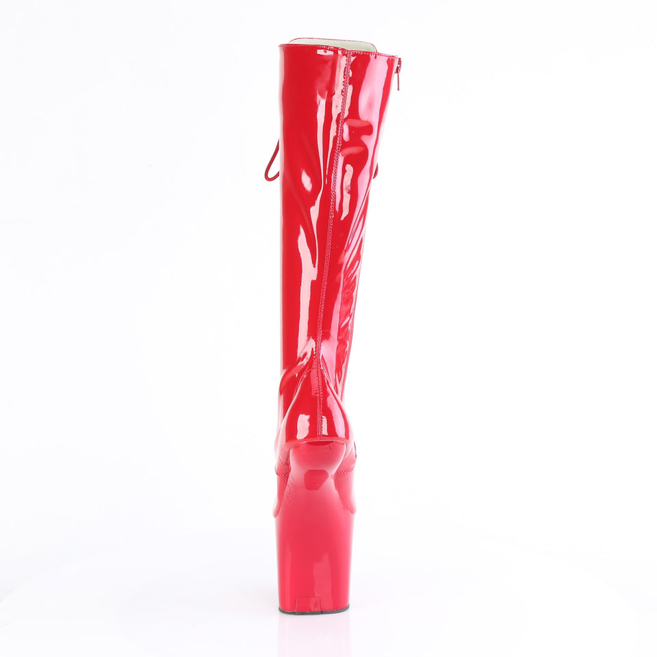 Pleaser Craze-2023 in Red – Pleaser Shoes