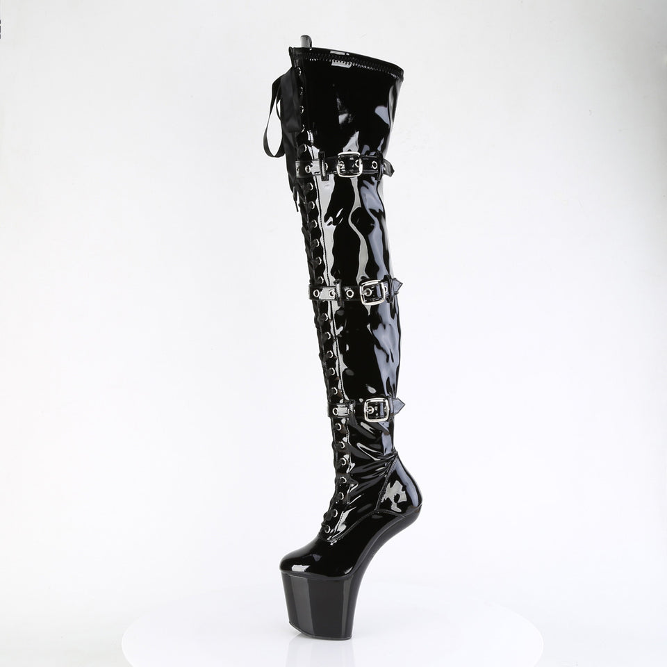 Pleaser Craze-3028 in Black – Pleaser Shoes