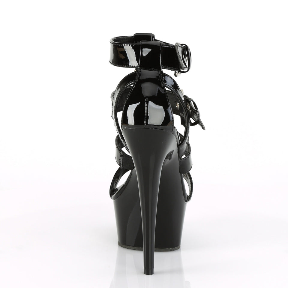 Pleaser Delight-658 in Black – Pleaser Shoes