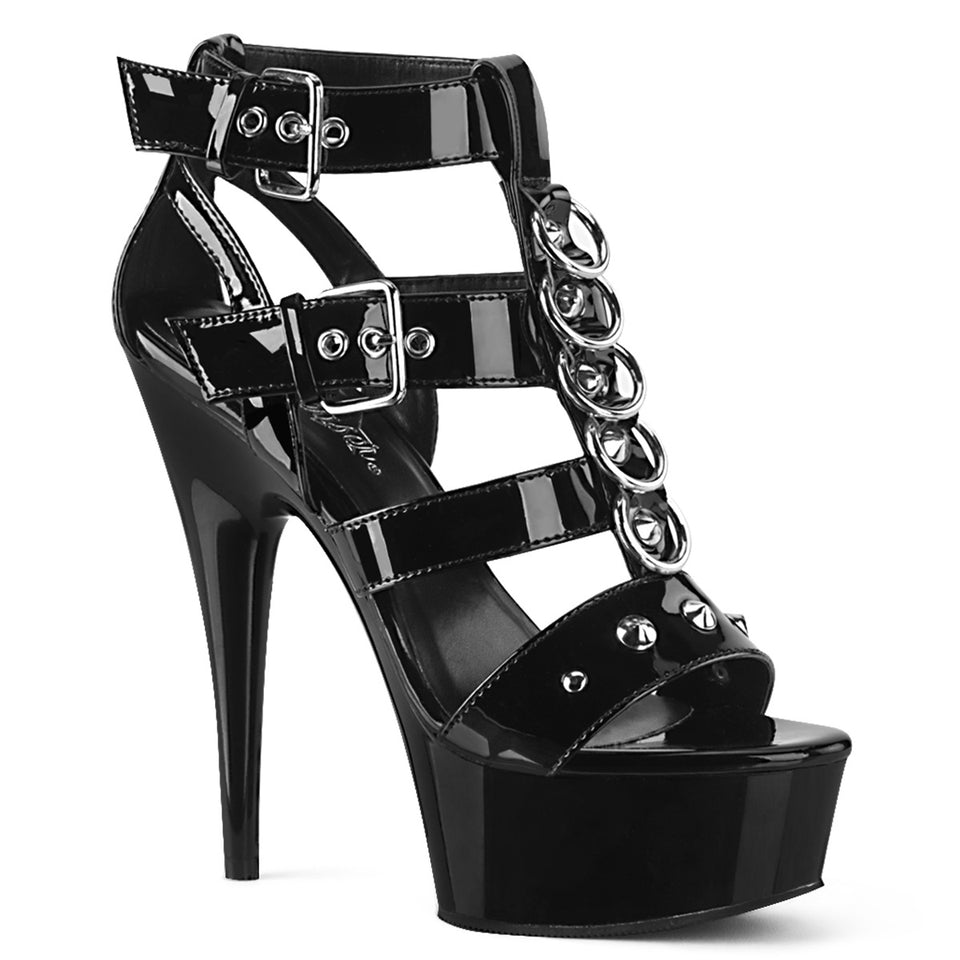 Pleaser Delight-658 in Black – Pleaser Shoes
