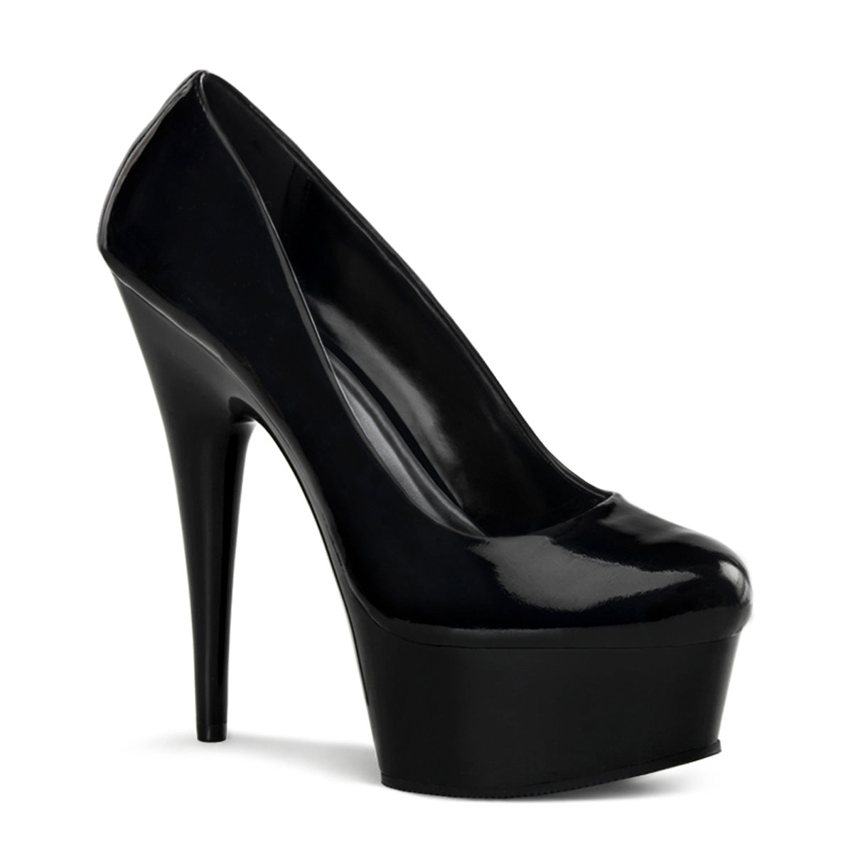 Pleaser Delight-685 in Black – Pleaser Shoes