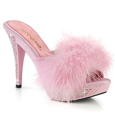 Fabulicious Elegant-401F in Baby Pink – Pleaser Shoes