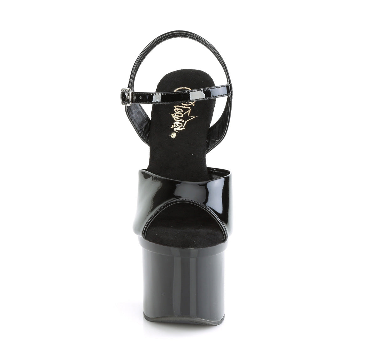 Pleaser Esteem-709 in Black â Pleaser Shoes