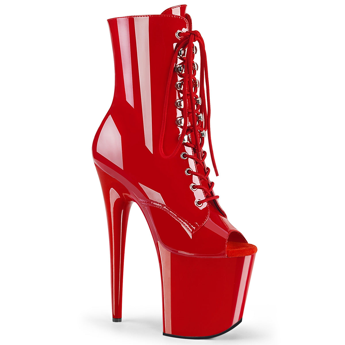 Pleaser Flamingo-1021 in Red – Pleaser Shoes