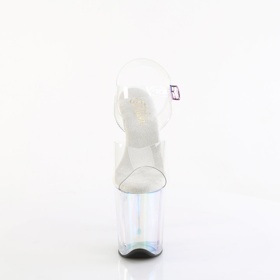 Pleaser Flamingo-808HT in Clear – Pleaser Shoes