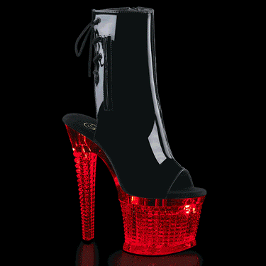 Light up high heels sales
