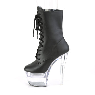 Flashdance 1020 LED Multi Light Up Platform Ankle Boots 8 High Heels NY
