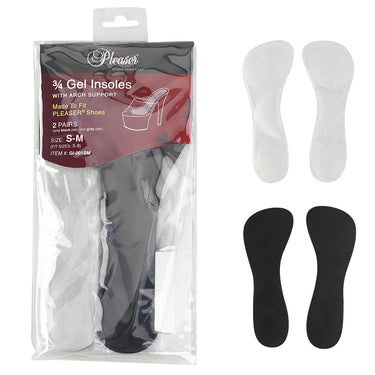 Pleaser Gel Insoles w/ Arch Support