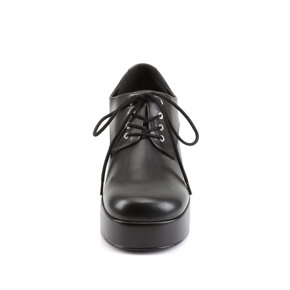 Funtasma By Pleaser Men's Jazz-02 Platform Oxford - White Patent, Size S (US 8-9)