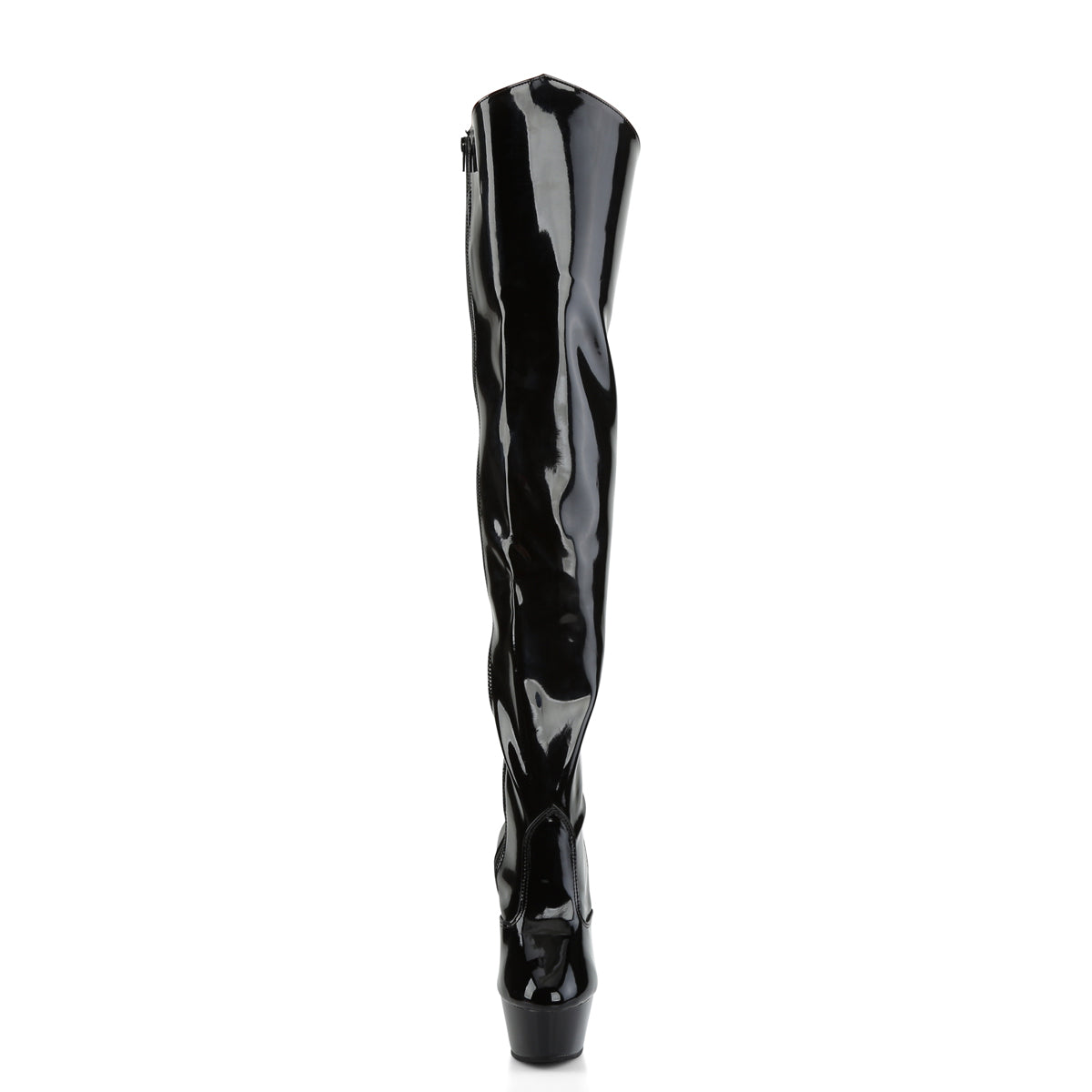 Pleaser Kiss-3010 in Black – Pleaser Shoes