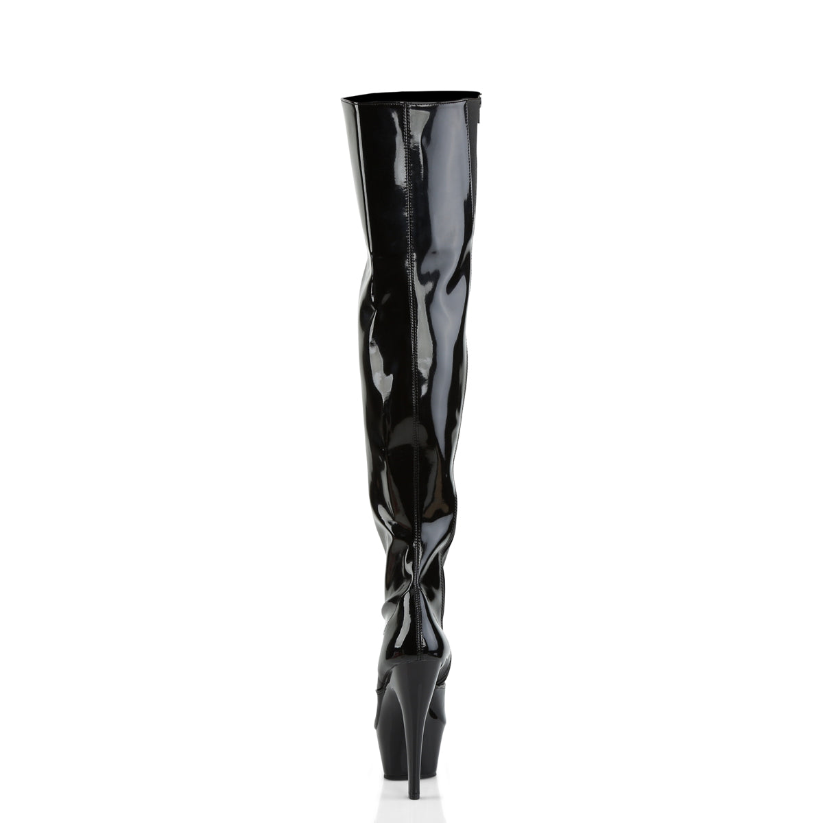 Pleaser Kiss-3010 in Black – Pleaser Shoes