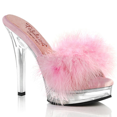 Liyke Clear High Heel Transparent Glass Slipper Heels With Purple Fur  Feather Detailing Fashionable Summer Sandals With Peep Toe For Women From  Nanchangdd, $33.77 | DHgate.Com