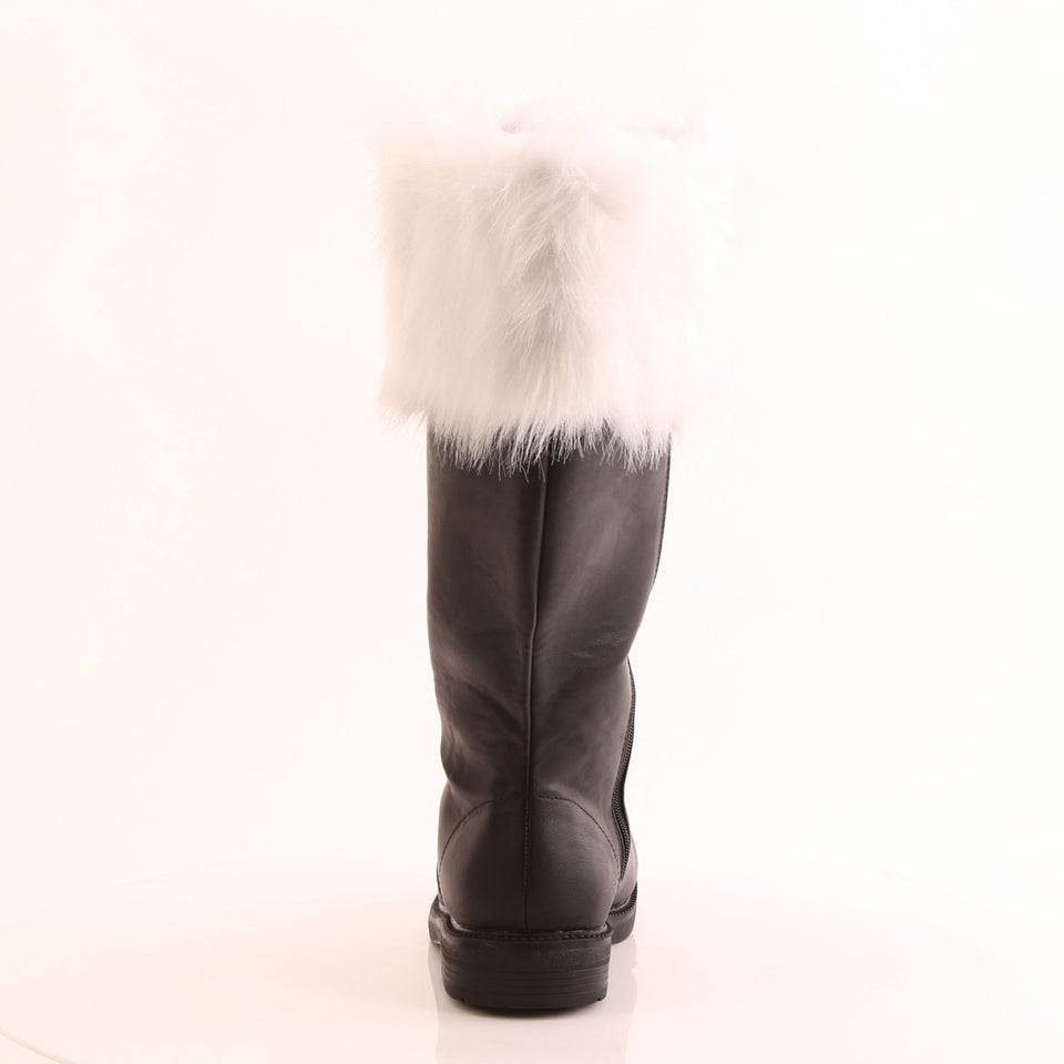 Funtasma Santa-106WC in Black Vegan Leather/White – Pleaser  display picture 1