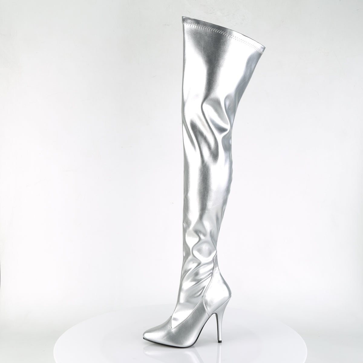 Pleaser Seduce-3000 in Silver – Pleaser Shoes