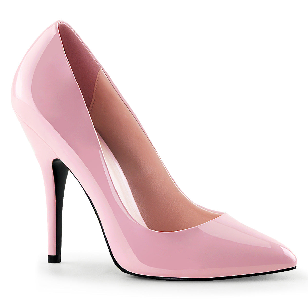 Pleaser Seduce-420 in Baby Pink – Pleaser Shoes