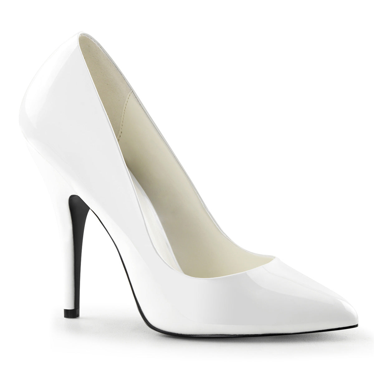 Pleaser Seduce-420 in White â Pleaser Shoes