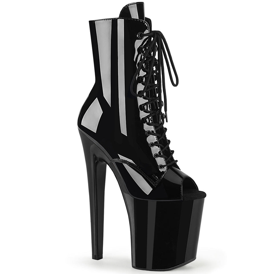 Pleaser Xtreme-1021 in Black – Pleaser Shoes
