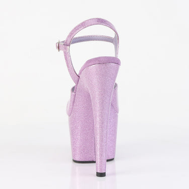 CL CALZATURE Thick Heel Platform Cross Strap Lilac Satin Women's Shoes -  Trendyol