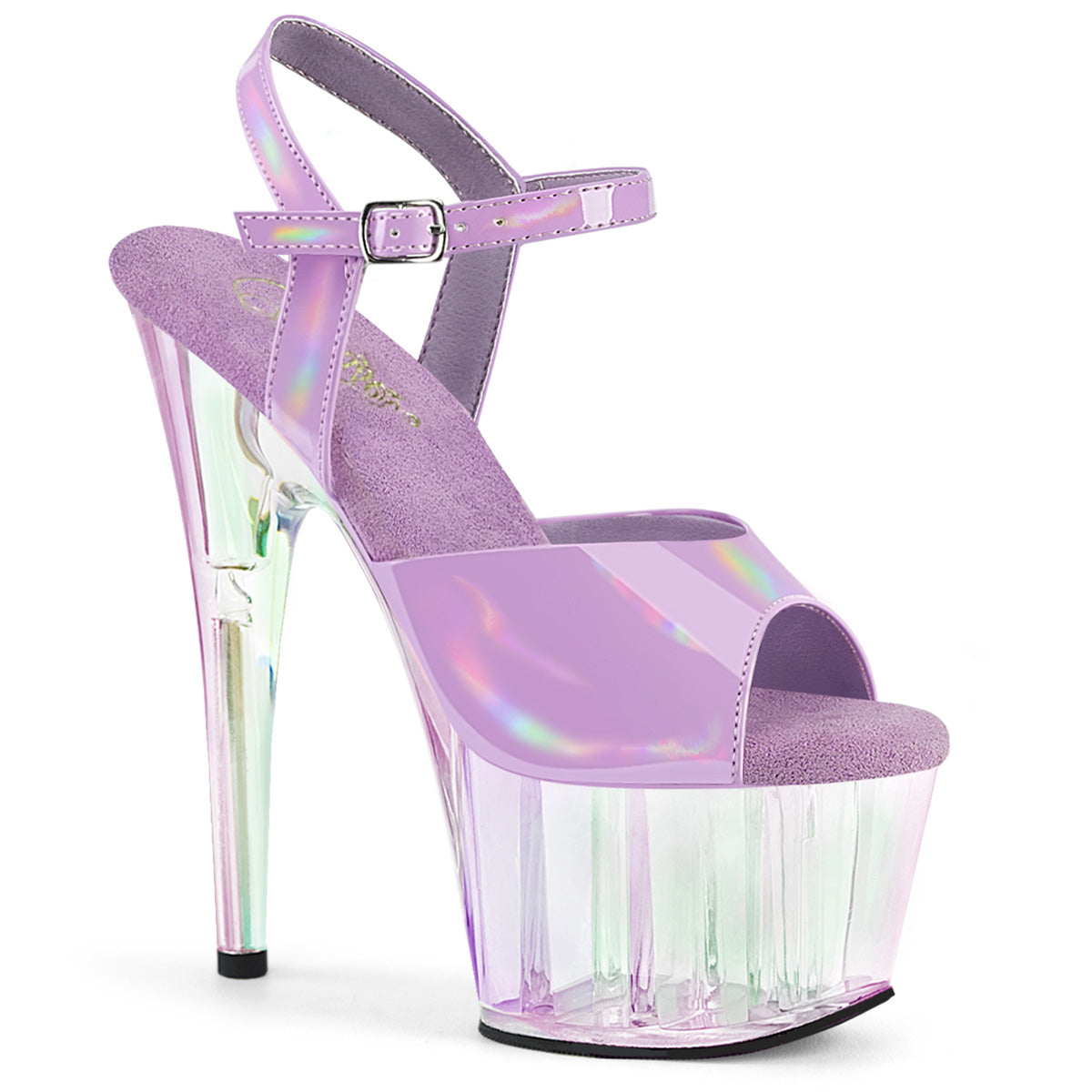 Pleaser Adore-709HT in Lavender/Clear – Pleaser Shoes
