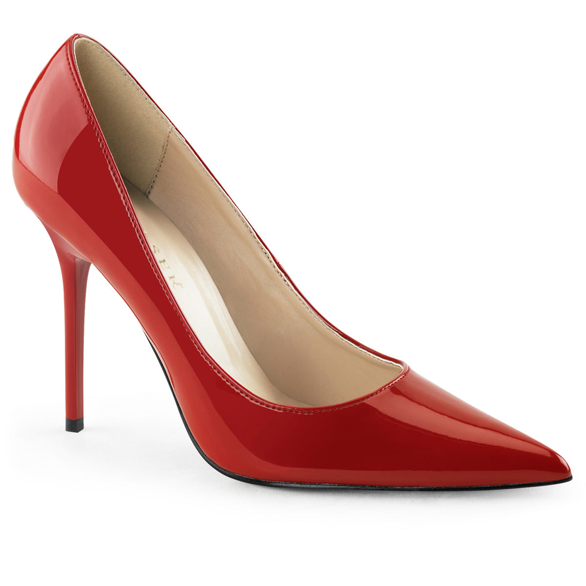 Pleaser Classique-20 in Red - Main Image
