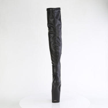 Faux Leather Boots Forever 21 Black Thigh High Boots Pleaser Craze