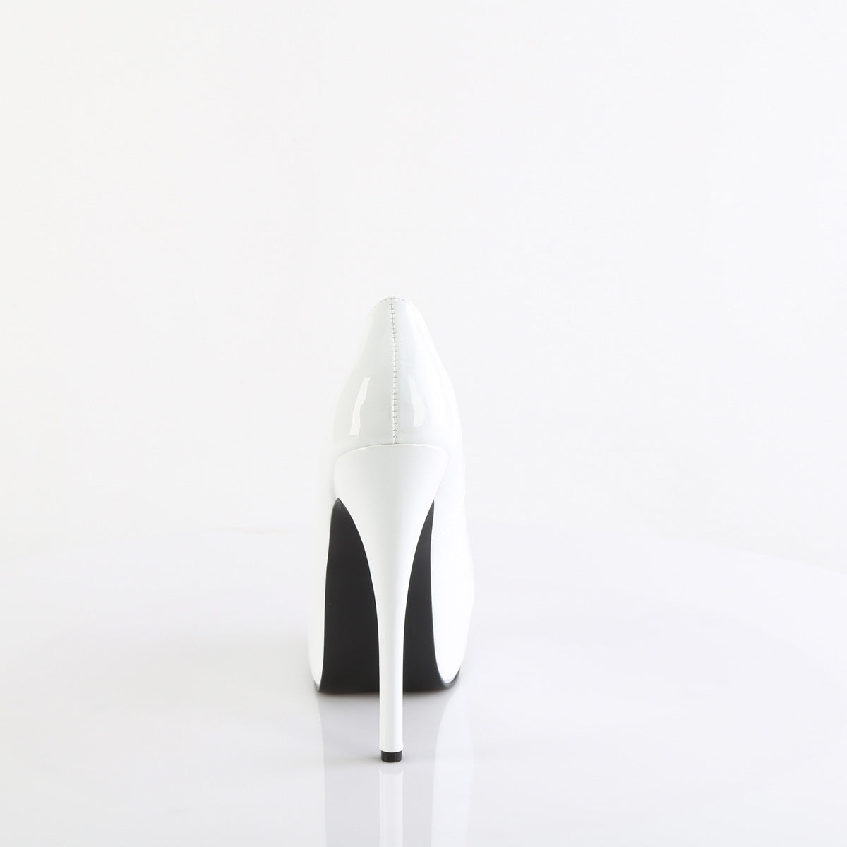 Bordello Teeze-06 in White – Pleaser Shoes